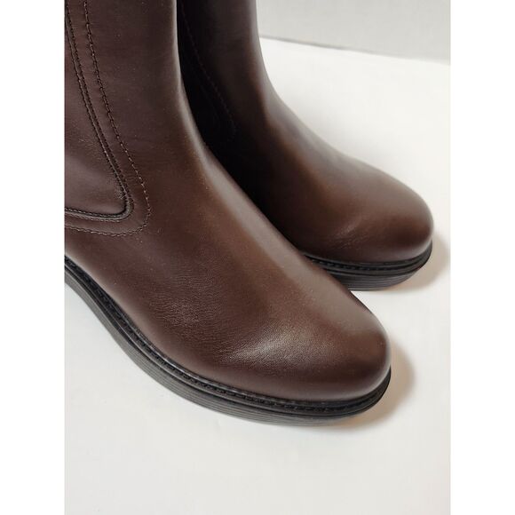 Franco Sarto L-Karbon Zip-Up Boots – Women’s Size 11 EU 41 Brown - Picture 5 of 11